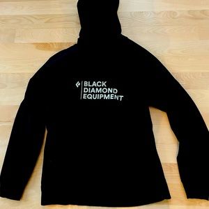 Black Diamond Zip Up Sweatshirt